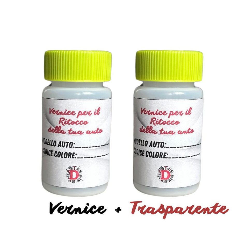 BOCCETTA CON PENNELLINO RITOCCO VERNICE AUTO PERSONALIZZATA