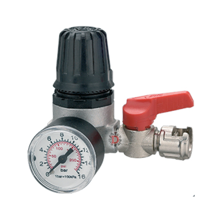 ANI 31/A4 AIR REGOLATORE DI PRESSIONE CON 3 ATTACCHI DA 1/4F FEMMINA