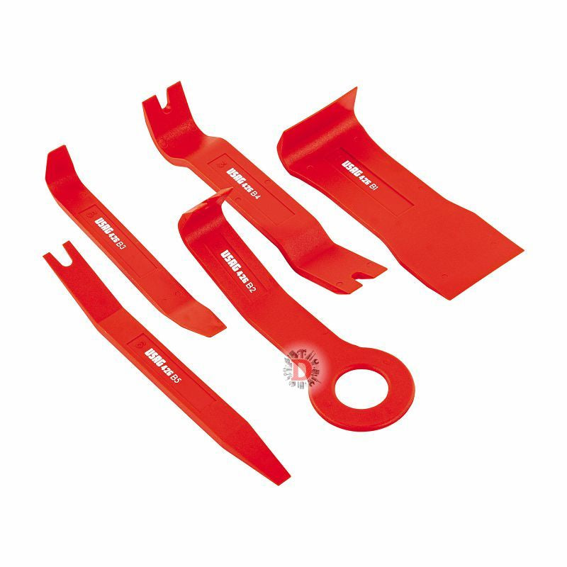 USAG 426 B/S5 KIT DI 5 LEVE IN PLASTICA RESISTENTE PER SMONTAGGIO MODENATURE O PARTI IN PLASTICA