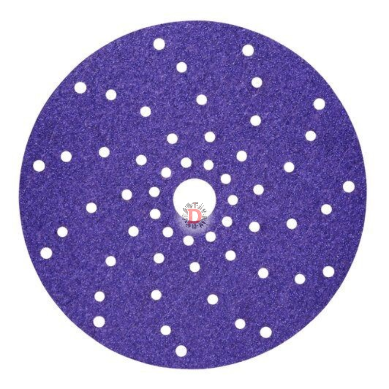 DISCO ABRASIVO 3M™ CUBITRON II HOOKIT 737U, 150 mm, MILTIFORATO GRANE DA P40 A P600