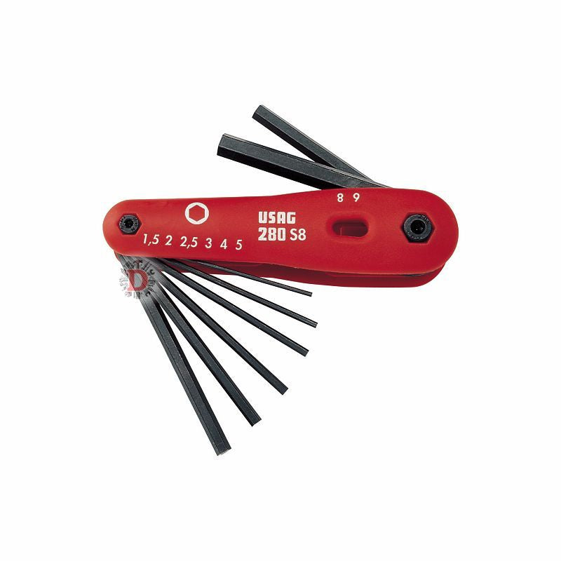 SERIE USAG 280 CHIAVI ESAGONALI PORTATILE E COMPATTO