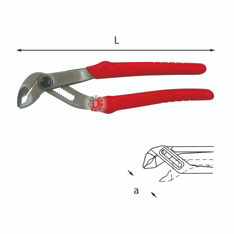 USAG 180 B 250 PINZA REGOLABILE SEMI AUTOMATICA