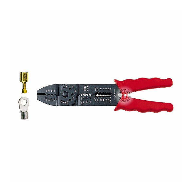 USAG 746 PINZA PER CAPICORCA NON ISOLATI APERTI E CHIUSI PER ELETTRICISTI
